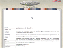 Tablet Screenshot of bon-fire.dk